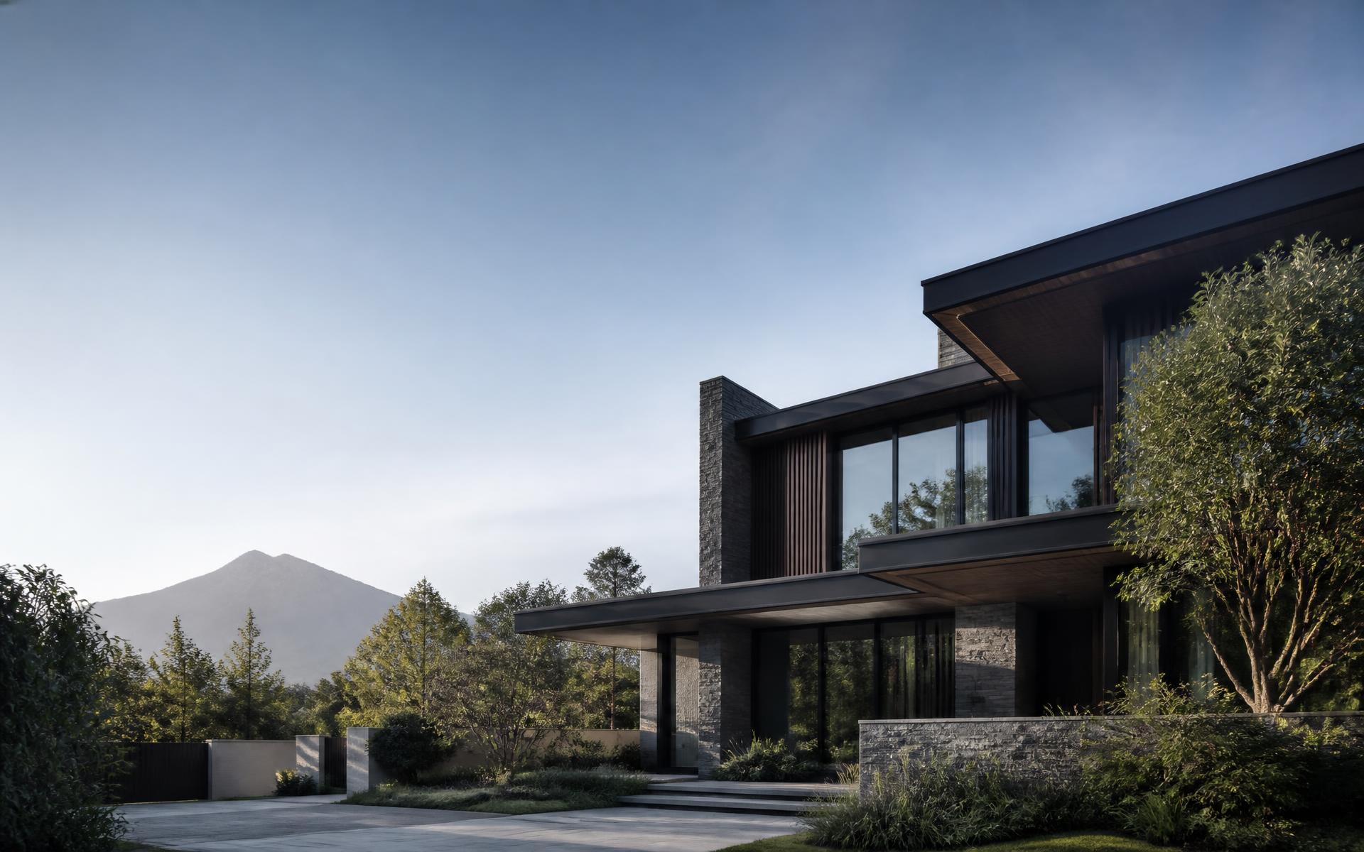 Residencia contemporánea de alto valor en el sector oriente de Santiago
